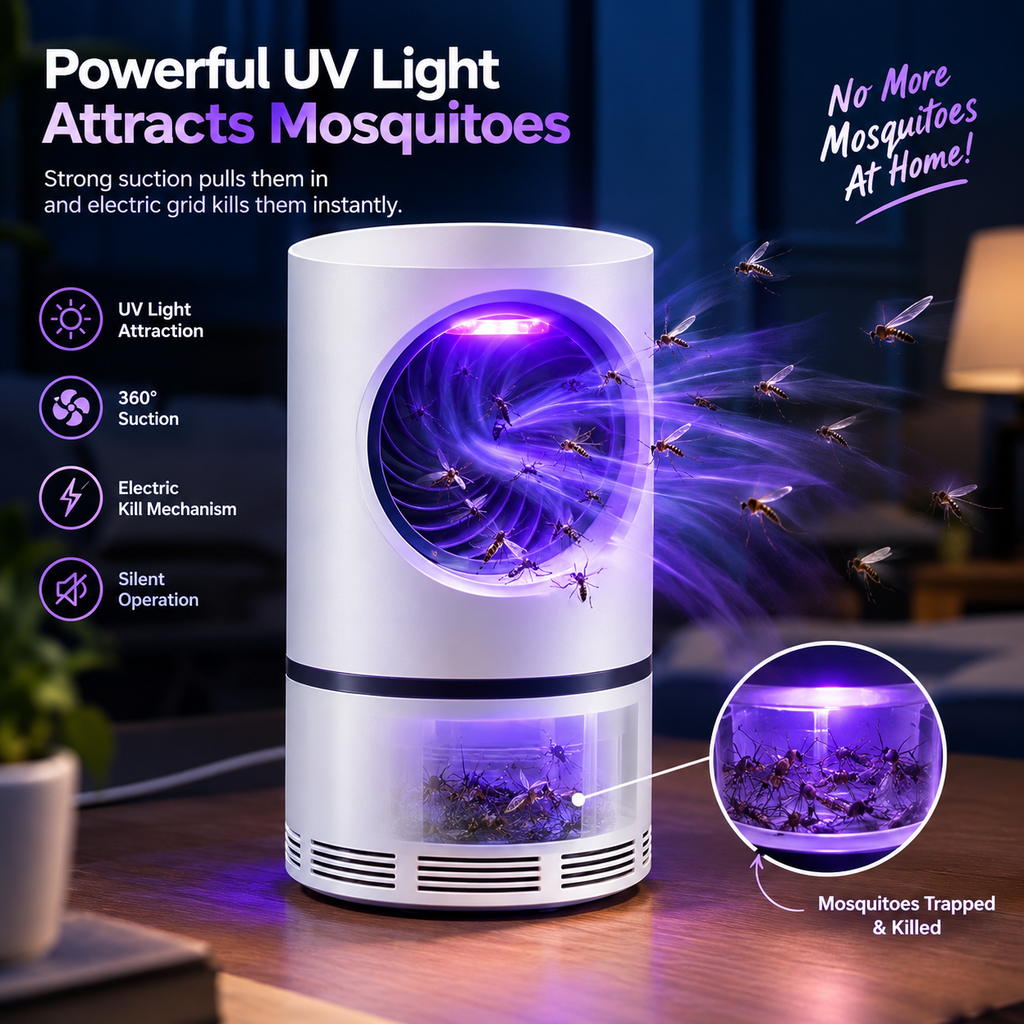 BuzzShield Eco Friendly Mosquito Killer Lamp